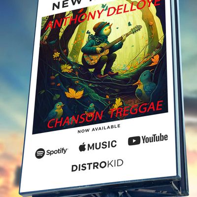 "Chanson Treggae", disponible en écoute et téléchargement sur toutes les plateformes de streaming