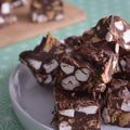 Rocky Road aux Guimauves et Beurre de Cacahuète