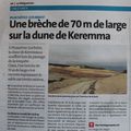 Plounévez-Lochrist: les dunes de Keremma