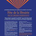 FETE DE LA LIBRAIRIE INDEPENDANTE