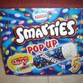 Glaces smarties pop up 