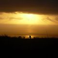 Coucher de soleil sur l'Océan Indien