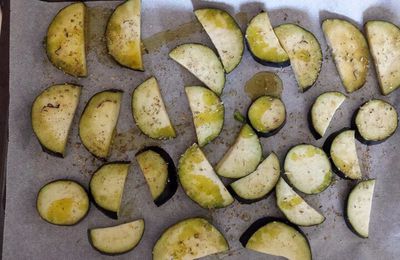 Antipasti et aubergines marinées