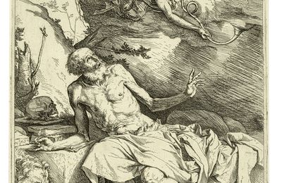 Jusepe de Ribera, Saint Jerome Hearing the Trumpet of the Last Judgment, c. 1621