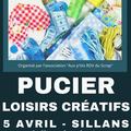 Pucier loisirs créatifs le 5 avril 2020