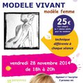 Séance modèle vivant novembre 2014