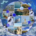 bord de mer en digiscrap