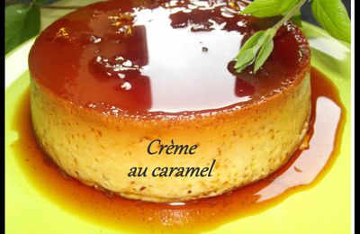 Crème renversante au caramel