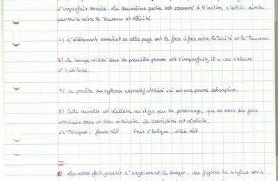 Le Brevet Blanc ! Français niveau 4eme