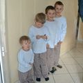  4 Pyjamas pour mes daltons!!!!