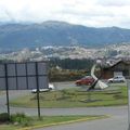 Rond-point à Cuencas (Equateur)