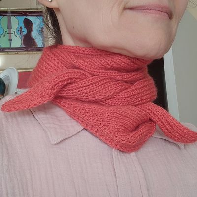 Bandana au tricot 