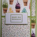 Deux cartes Été des glaces