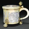Chope en argent et vermeil, non poinçonnée, Suède, vers 1680