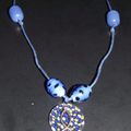Le collier "Bleu Marin" de Méloë 