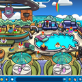 la fete des puffle c'est extra et le toit de