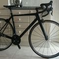 Nouveau vélo et première sortie pour Clément.