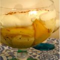 Trifle a la mangue, noix de coco et citron vert : Ma recette pour le lancement des 1001 escales # 7 : La voie lactee...