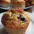 Muffins aux mûres et lait fermenté