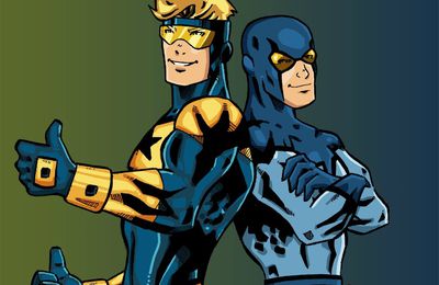 Blue Beetle et Booster Gold