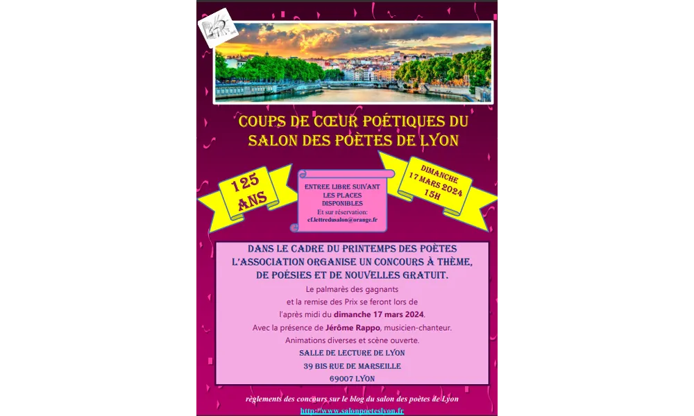 Concours spécial pour les 125 ans du Salon !!!