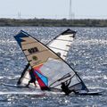 Le championnat de France espoirs de planche à voile : bon planing hier matin pour les concurrents