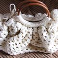 SAC BOULE ECRU (VENDU)