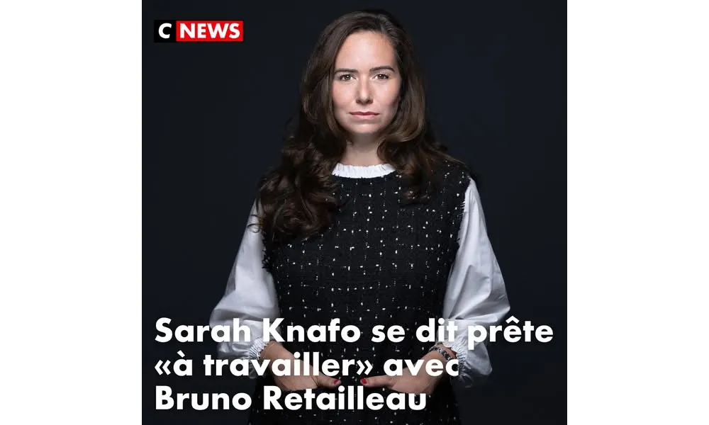 Sarah Knafo Macron compatible !
