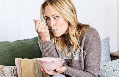 Les assiettes santé/forme d'Estelle Lefebure. ELLE à table, nouvelle formule