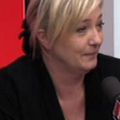 Clash entre Marine Le Pen et Pascale Clark ce matin sur France Inter