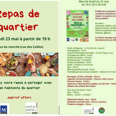 REPAS DE QUARTIER ET MARCHE FESTIF