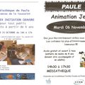 Les animations des vacances de la Toussaint pour les petits et les grands...