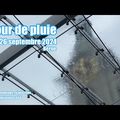Il automne - Gouttes de pluie sur les carreaux