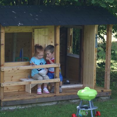 Luce et Jean en visite à Chambon