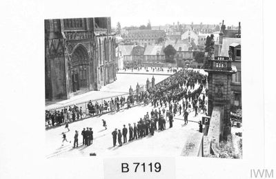 La procession à Notre Dame de Bayeux