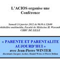 Conférence de l'ACIOS, Lille