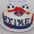 Gateau 3d Foot PSG { pâte à sucre }