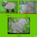 Peinture :les moutons