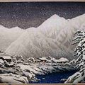 Kawase Hasui-oeuvres sous la neige