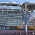 Des tabourets en fonderie aluminium pour le paquebot Harmony of the Seas