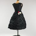 Cristobal Balenciaga (Spanish, 1895–1972). House of Balenciaga  (French, founded 1937), Cocktail Dress, spring-summer 1956.