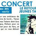 Ce soir à partir de 20H - CONCERT - Le retour des Jeunes Talents - Salle de spectacle à L'IFAR
