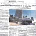 Promotion territoriale sur le Parvis de la Défense: La NORMANDIE est, semble-t-il, plus connue en Californie qu'à... CAEN LA MER