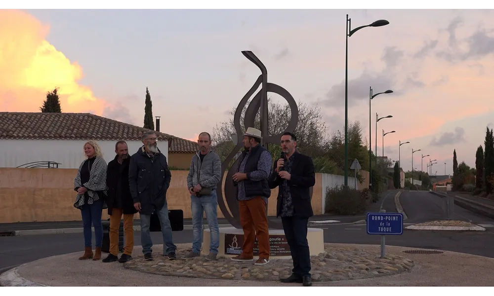 Inauguration Rond Point de la Tuque