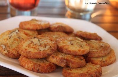 Sablés au roquefort