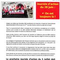 Journée d action du 28 juin à Niort : On est toujours là !