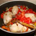 Poulet ail/tomate