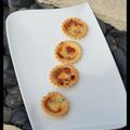 TARTELETTES AU CHORIZO