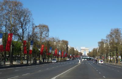 A Paris avec Xi Jinping et les chinois des Galeries Lafayette