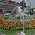 Rond-point à Samsun (Turquie)
